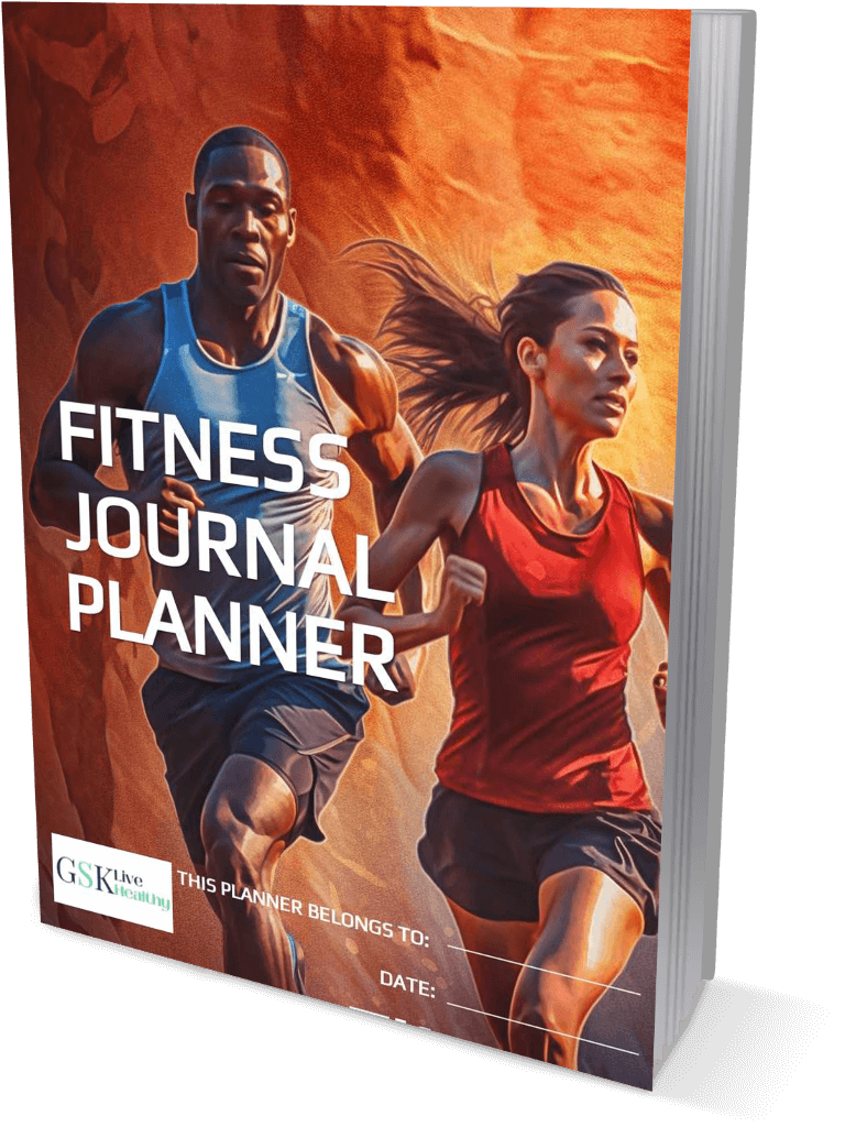 Cover Page of Fitness Journal Planner