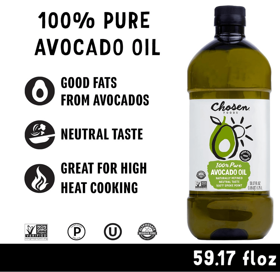 Chosen Foods Avocado Oil Bottle