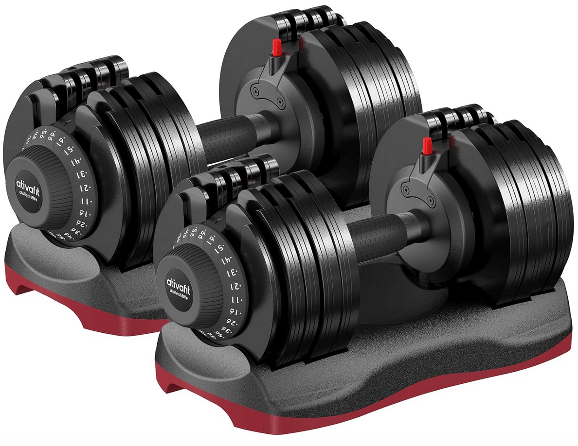 ativafit adjustable dumbbells